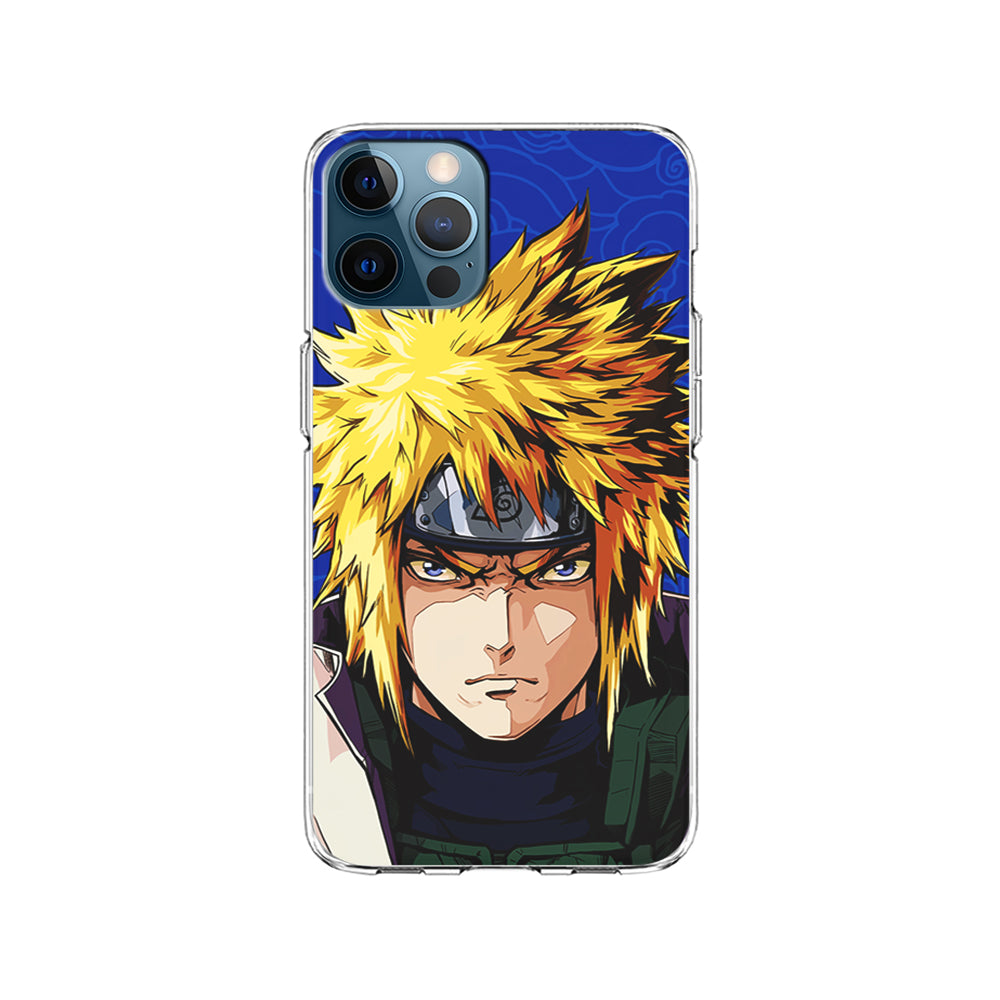 Naruto Minato Namikaze Angry iPhone 15 Pro Case