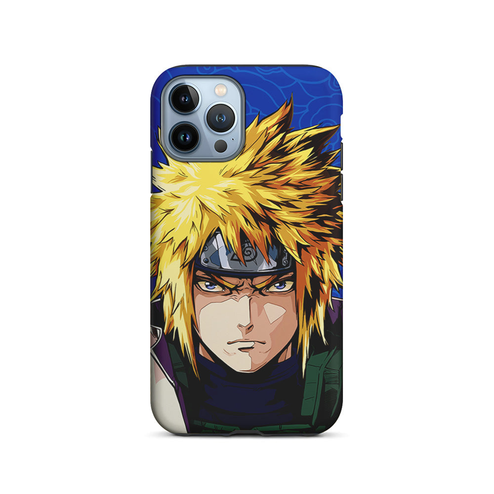 Naruto Minato Namikaze Angry iPhone 15 Pro Case