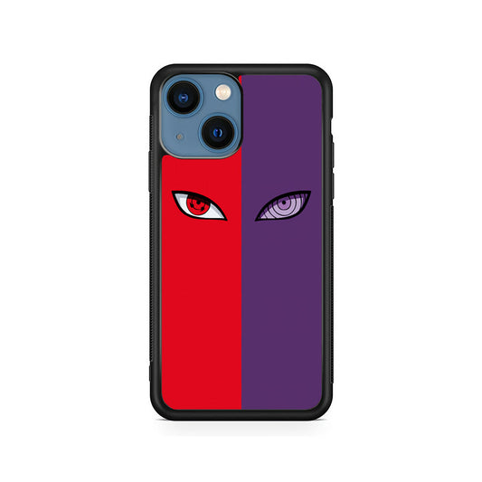 Naruto Sharingan and Rinnegan iPhone 15 Plus Case