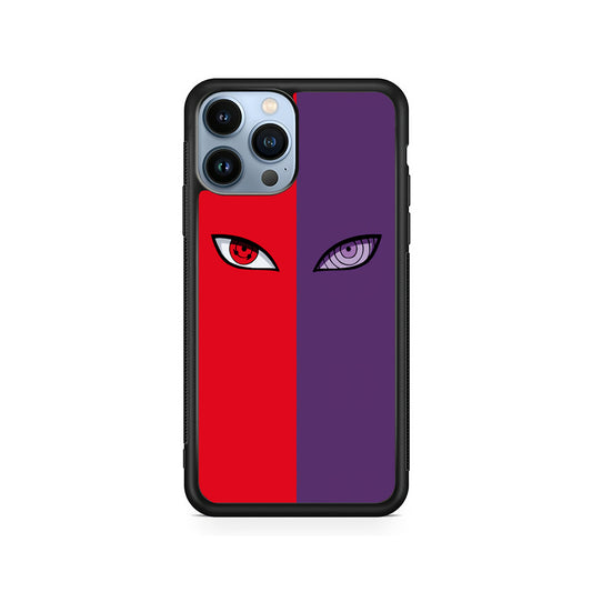 Naruto Sharingan and Rinnegan iPhone 15 Pro Case