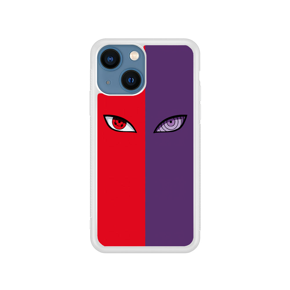 Naruto Sharingan and Rinnegan iPhone 15 Plus Case