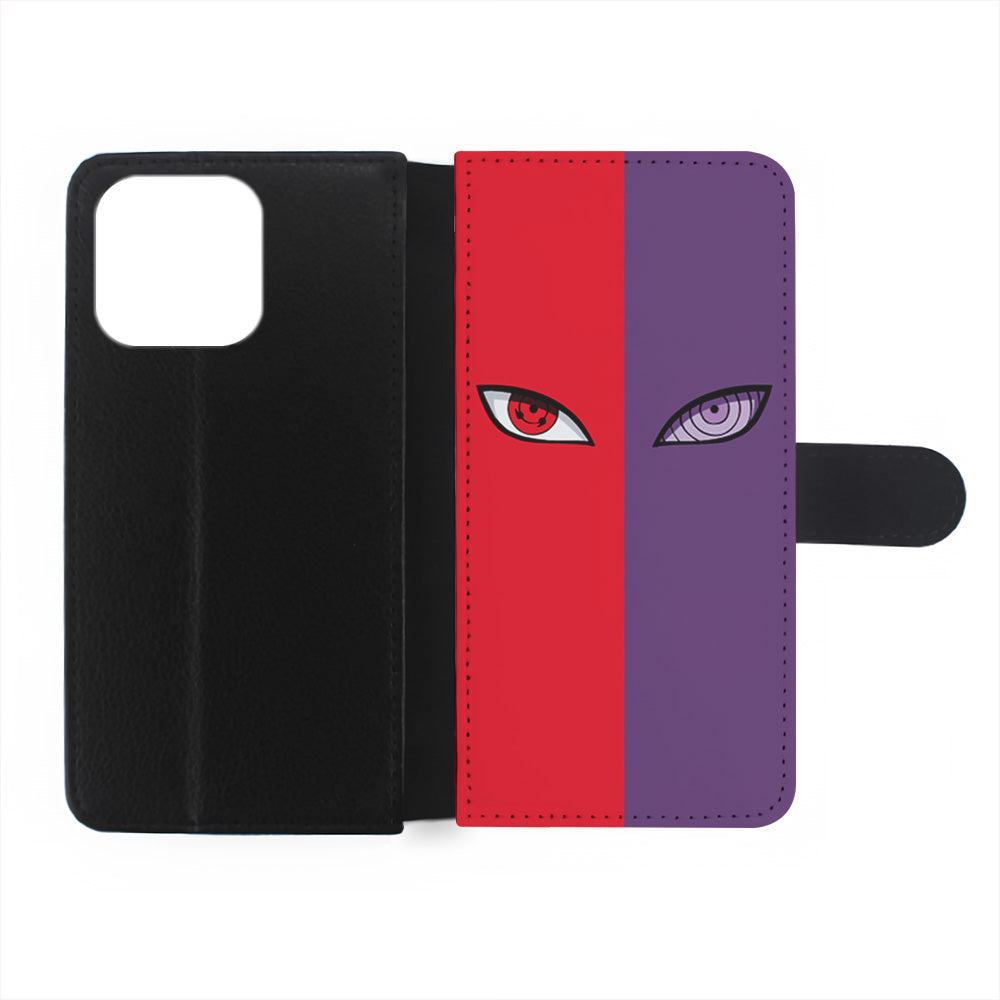 Naruto Sharingan and Rinnegan iPhone 15 Plus Case