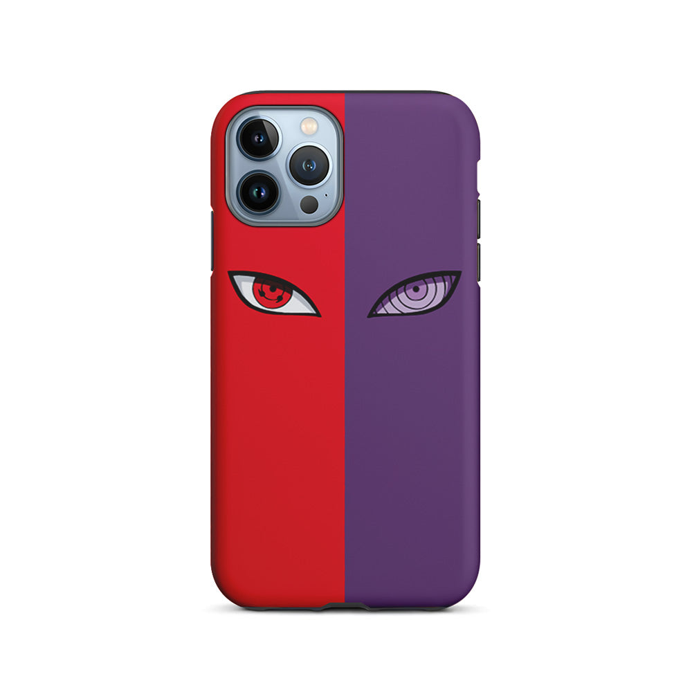 Naruto Sharingan and Rinnegan iPhone 15 Pro Case