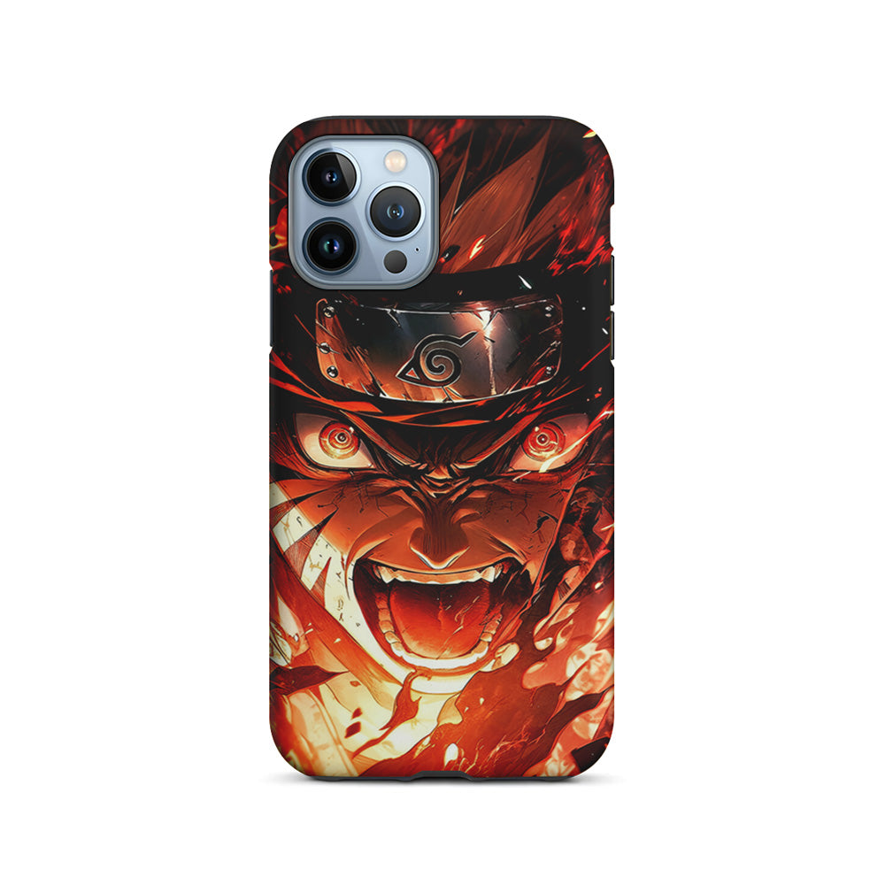 Naruto Uzumaki Goes Berserk iPhone 15 Pro Case