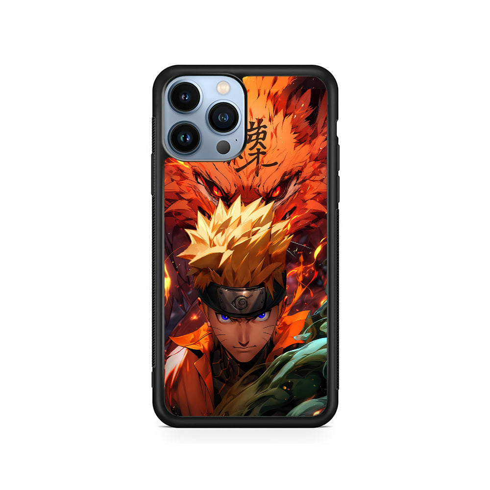 Naruto Uzumaki Rage of the Nine Tails iPhone 15 Pro Case