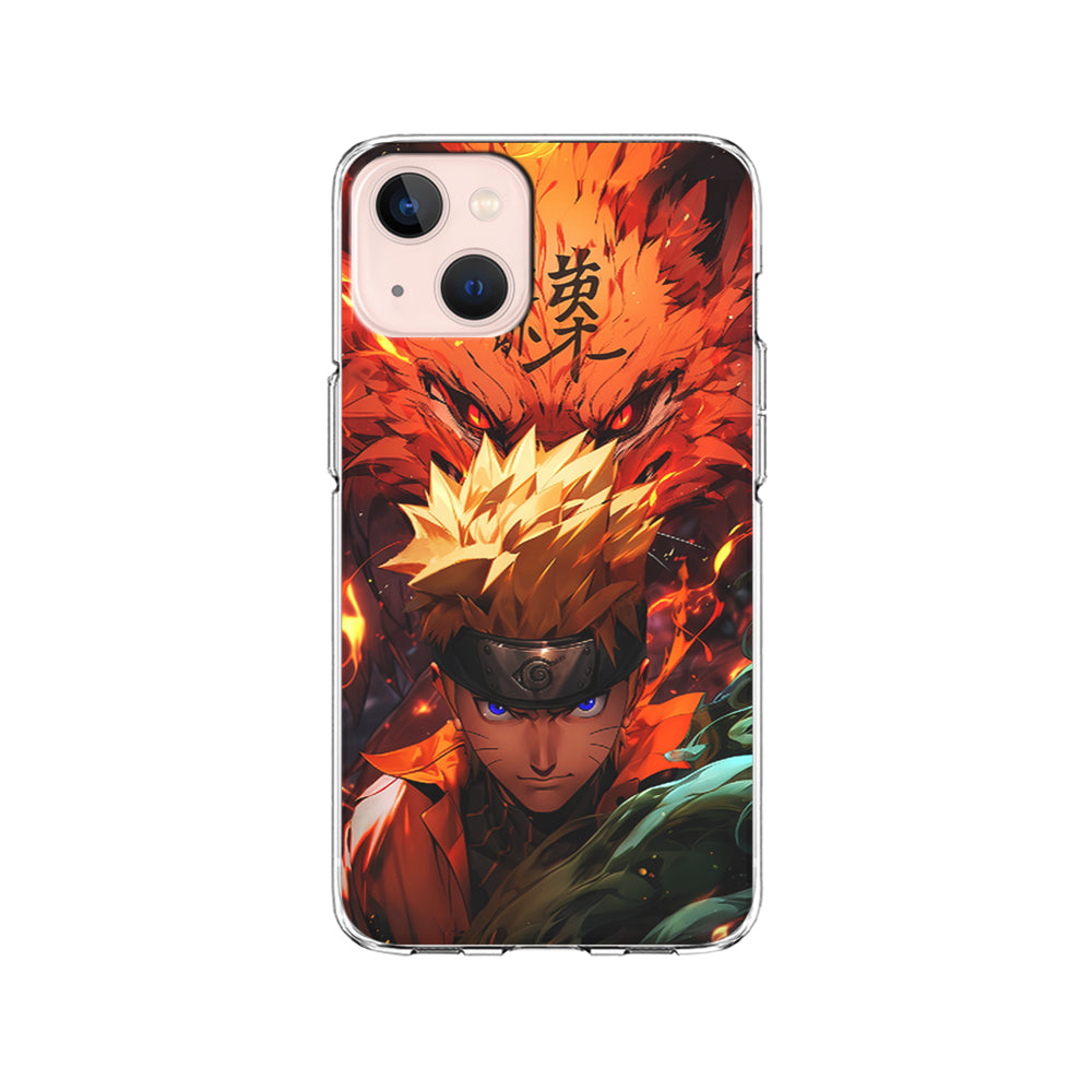 Naruto Uzumaki Rage of the Nine Tails iPhone 15 Plus Case