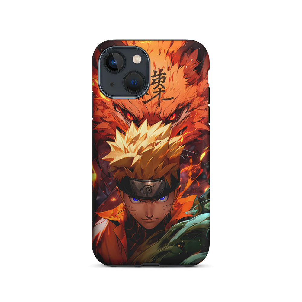 Naruto Uzumaki Rage of the Nine Tails iPhone 15 Plus Case