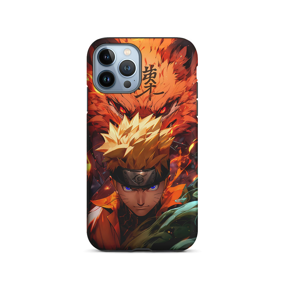 Naruto Uzumaki Rage of the Nine Tails iPhone 15 Pro Case