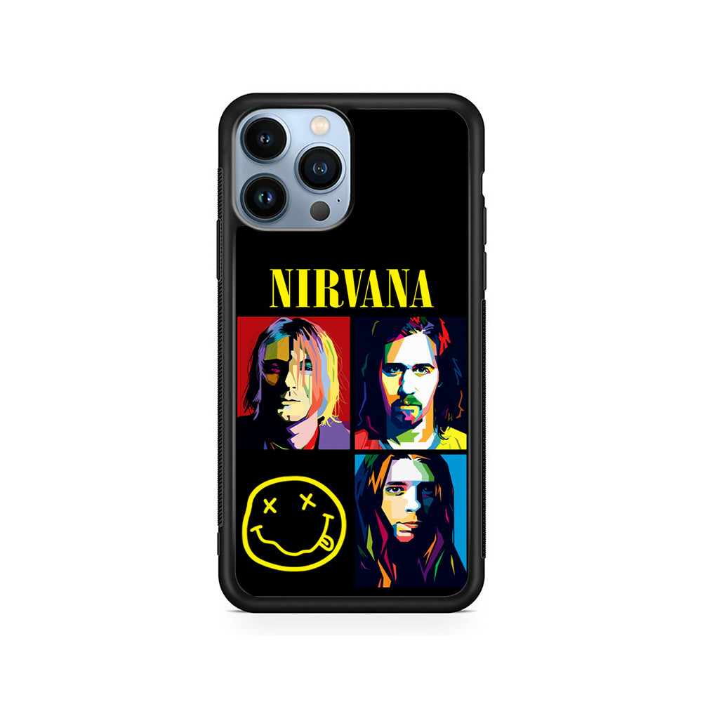 Nirvana Member Pop Art iPhone 15 Pro Case