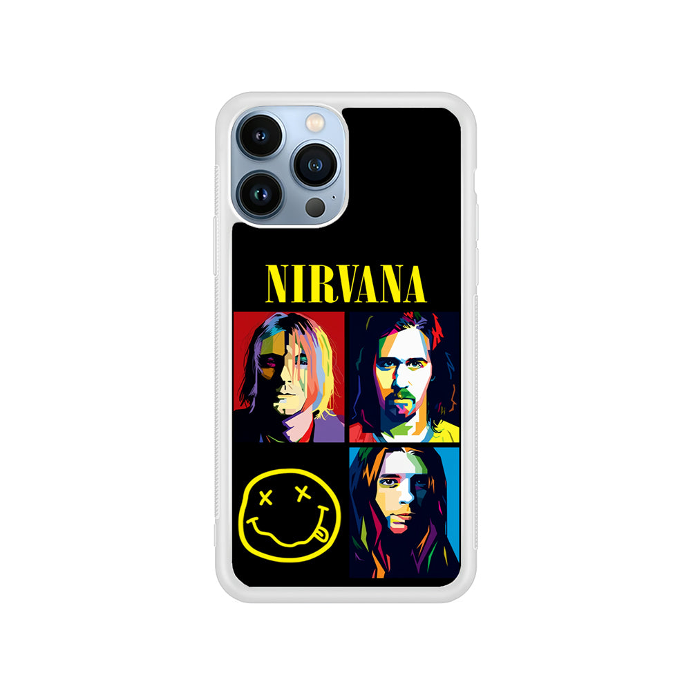 Nirvana Member Pop Art iPhone 15 Pro Case