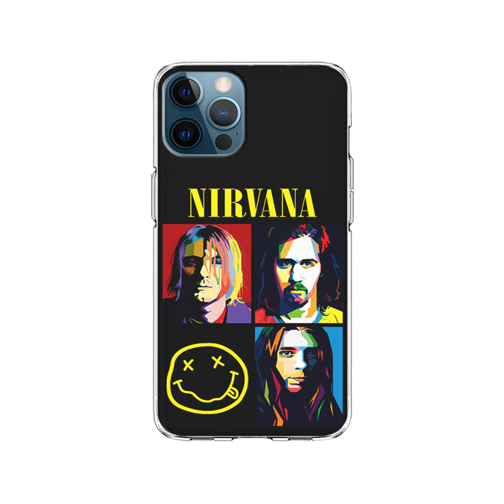 Nirvana Member Pop Art iPhone 15 Pro Case