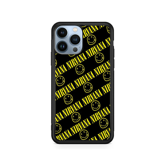 Nirvana Smiley Face iPhone 15 Pro Case