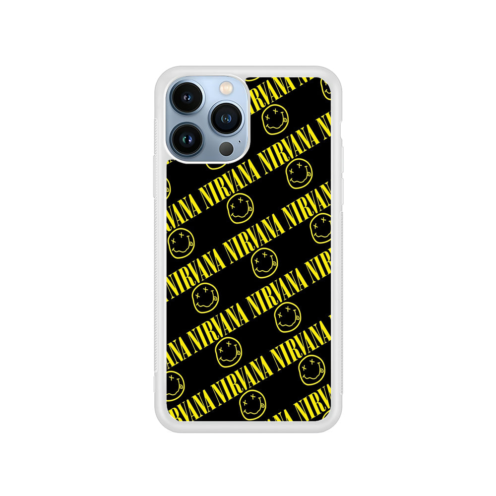 Nirvana Smiley Face iPhone 15 Pro Case