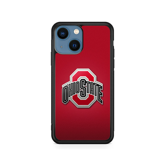 Ohio State Logo Red iPhone 13 Mini Case