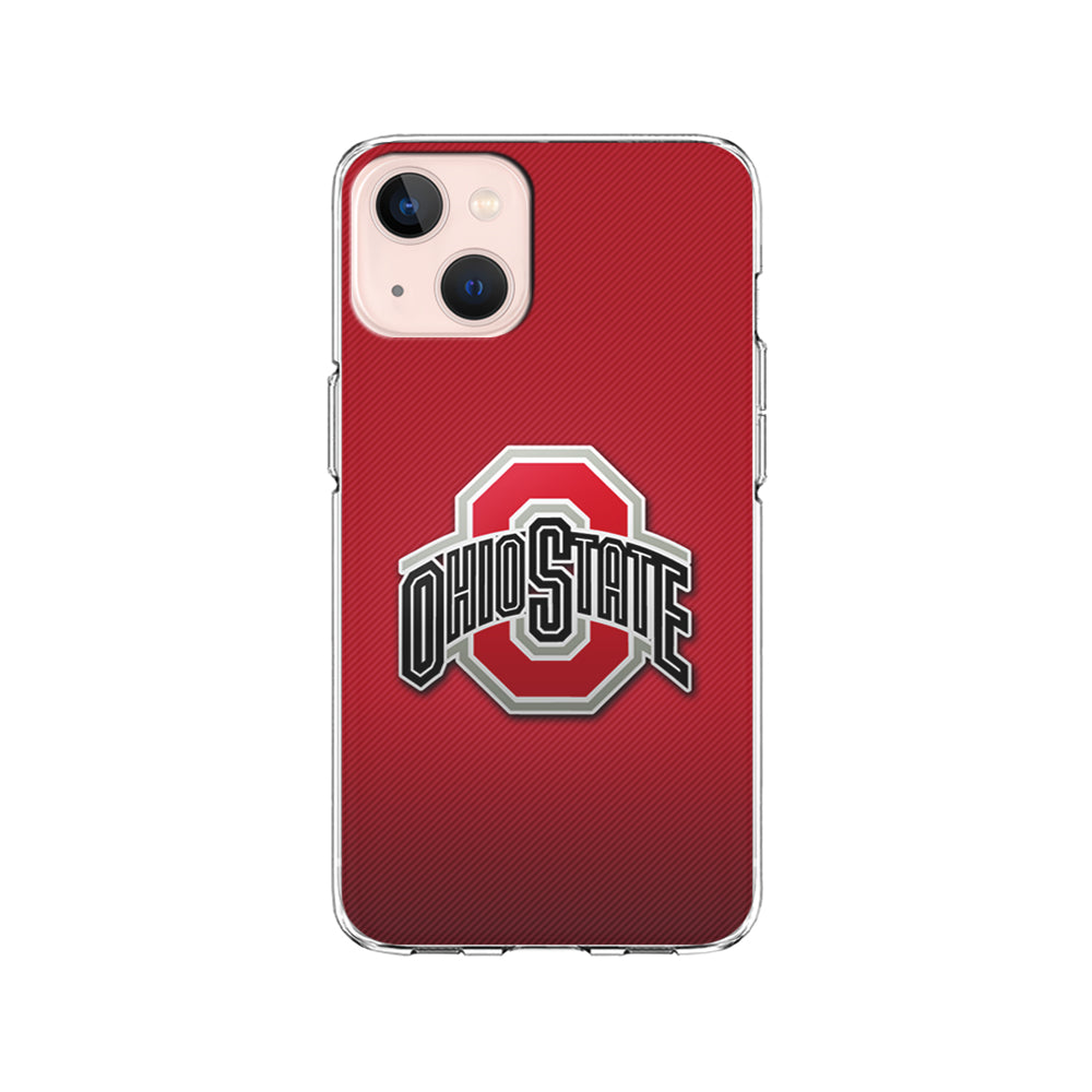 Ohio State Logo Red iPhone 13 Mini Case