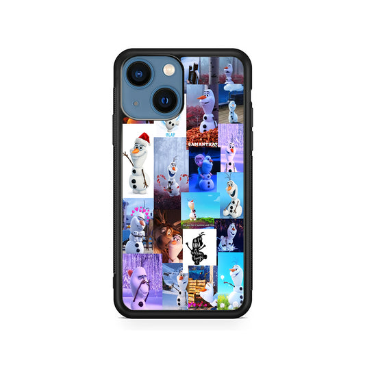 Olaf Frozen Aesthetic iPhone 13 Mini Case