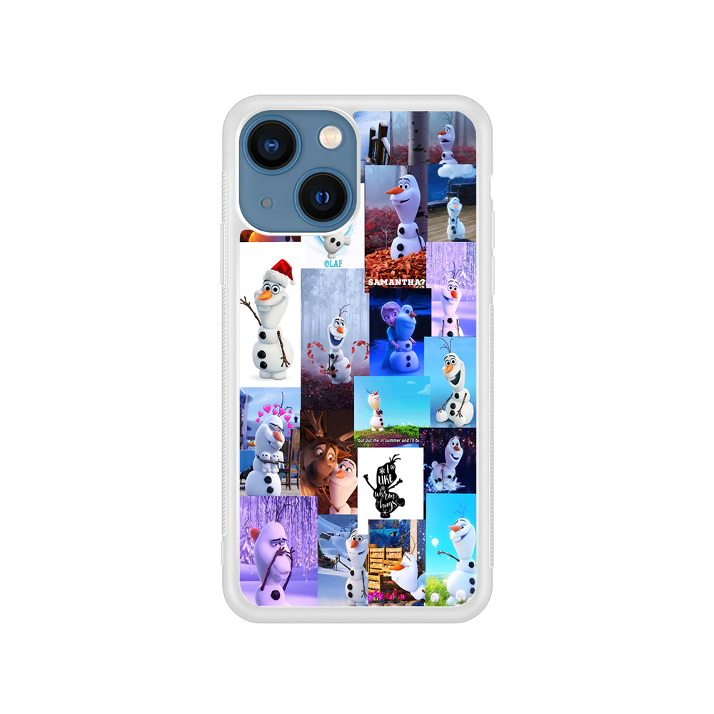 Olaf Frozen Aesthetic iPhone 13 Mini Case