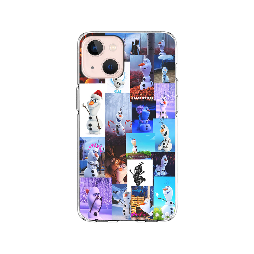 Olaf Frozen Aesthetic iPhone 13 Mini Case