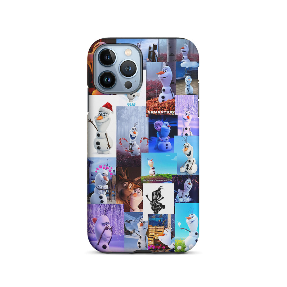 Olaf Frozen Aesthetic iPhone 15 Pro Case