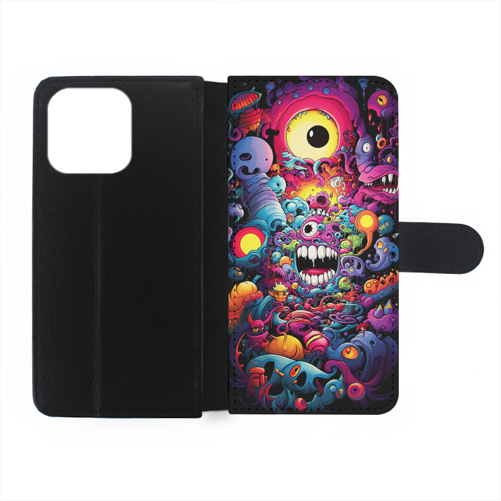 One Eyed Monster Doodle Art iPhone 13 Mini Case