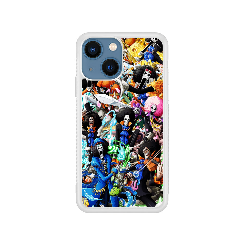 One Piece Brook Aesthetic iPhone 15 Plus Case