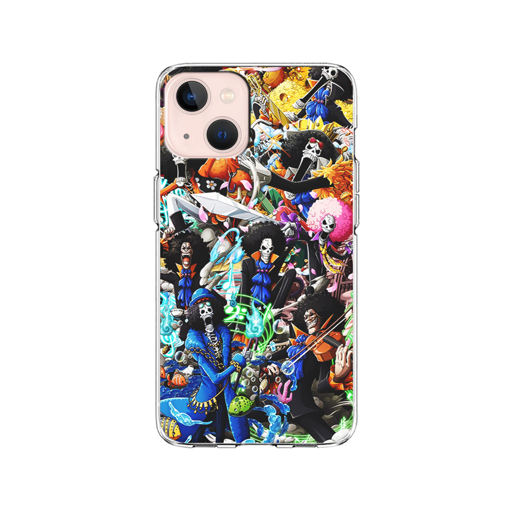 One Piece Brook Aesthetic iPhone 15 Plus Case