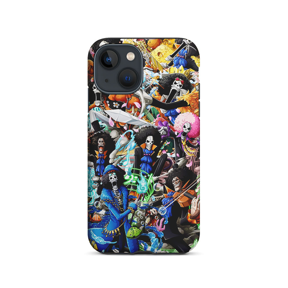 One Piece Brook Aesthetic iPhone 15 Plus Case