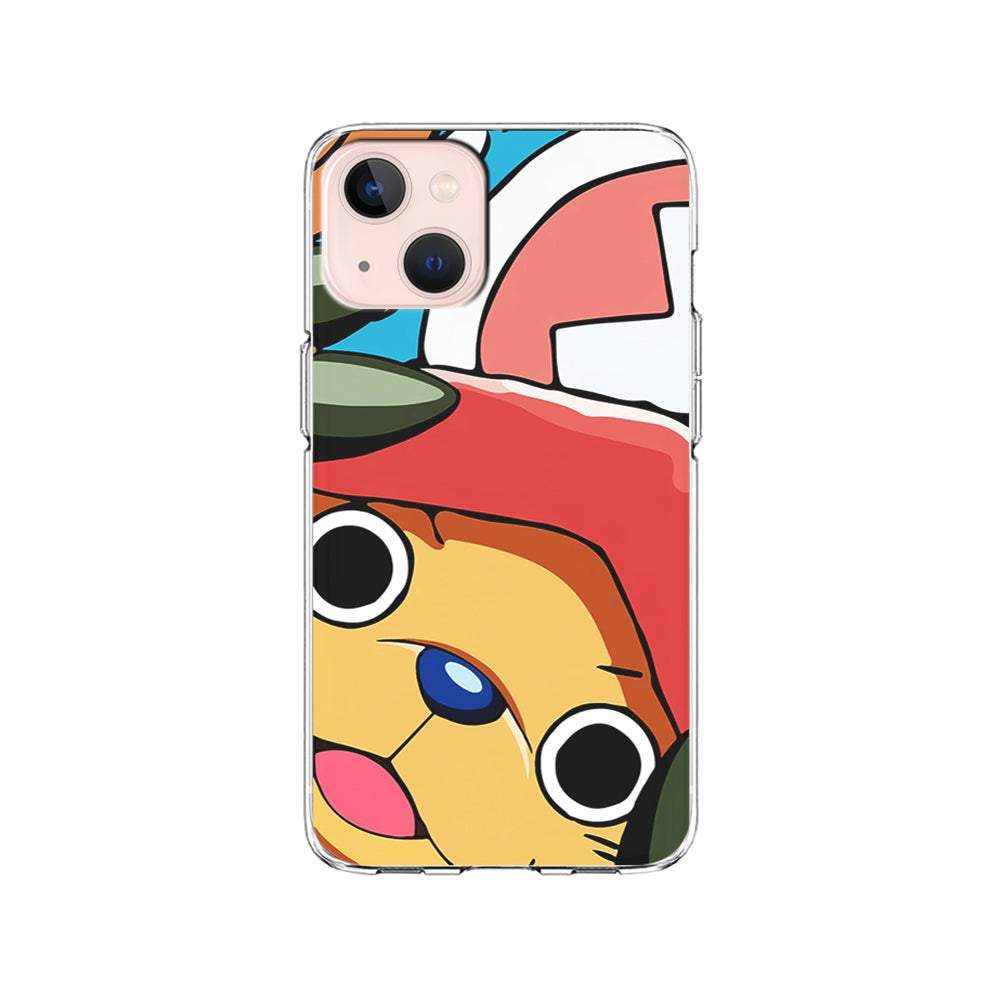 One Piece Chopper Face iPhone 15 Plus Case