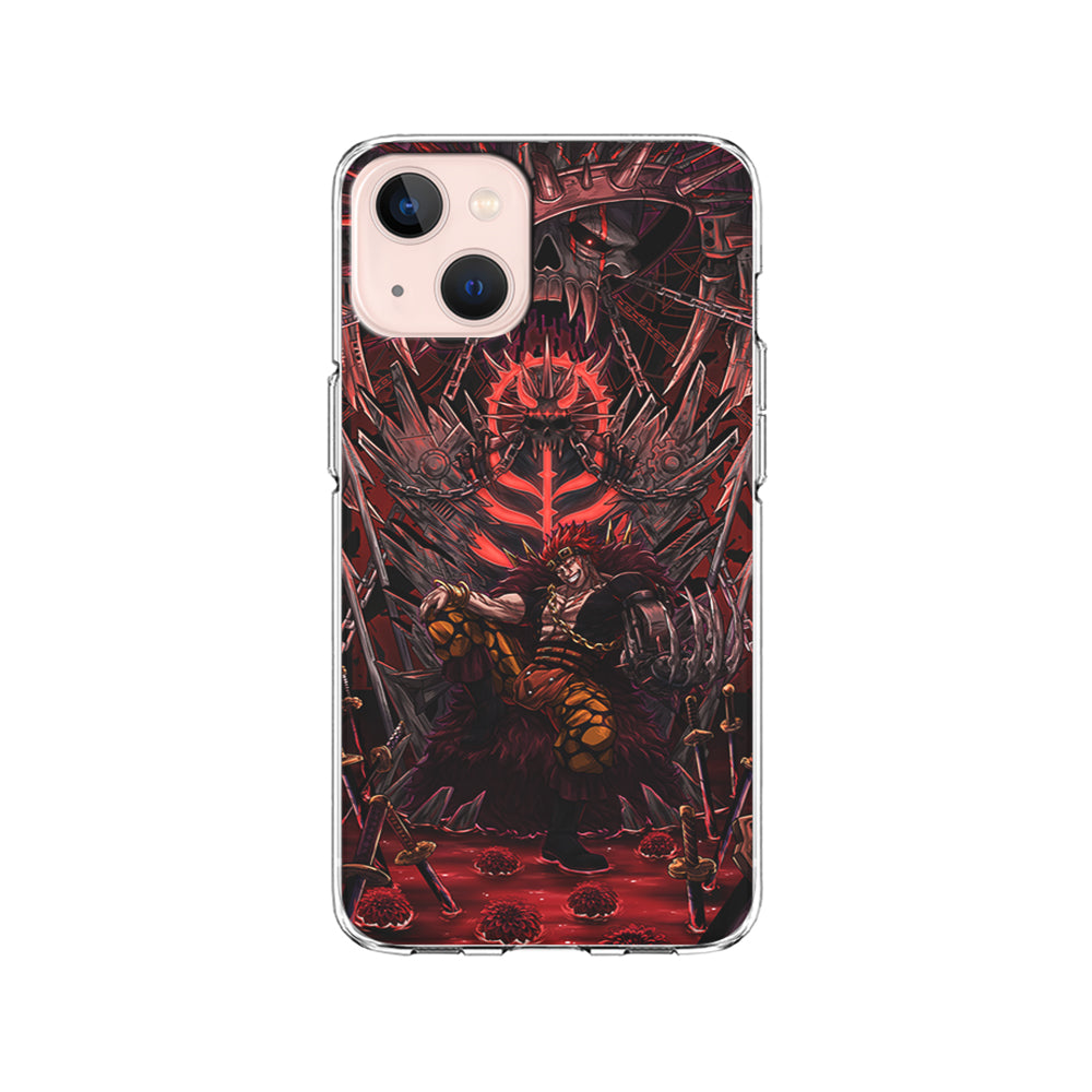 One Piece Eustass Captain Kid iPhone 15 Plus Case