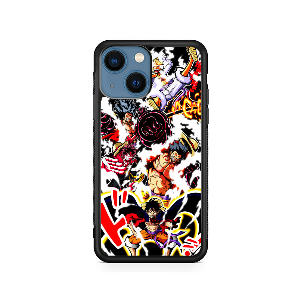 One Piece Luffy Gear Transformation iPhone 15 Plus Case