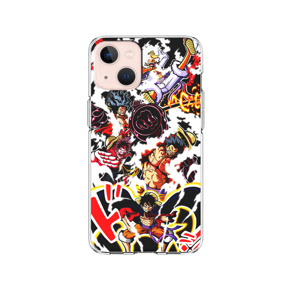 One Piece Luffy Gear Transformation iPhone 15 Plus Case