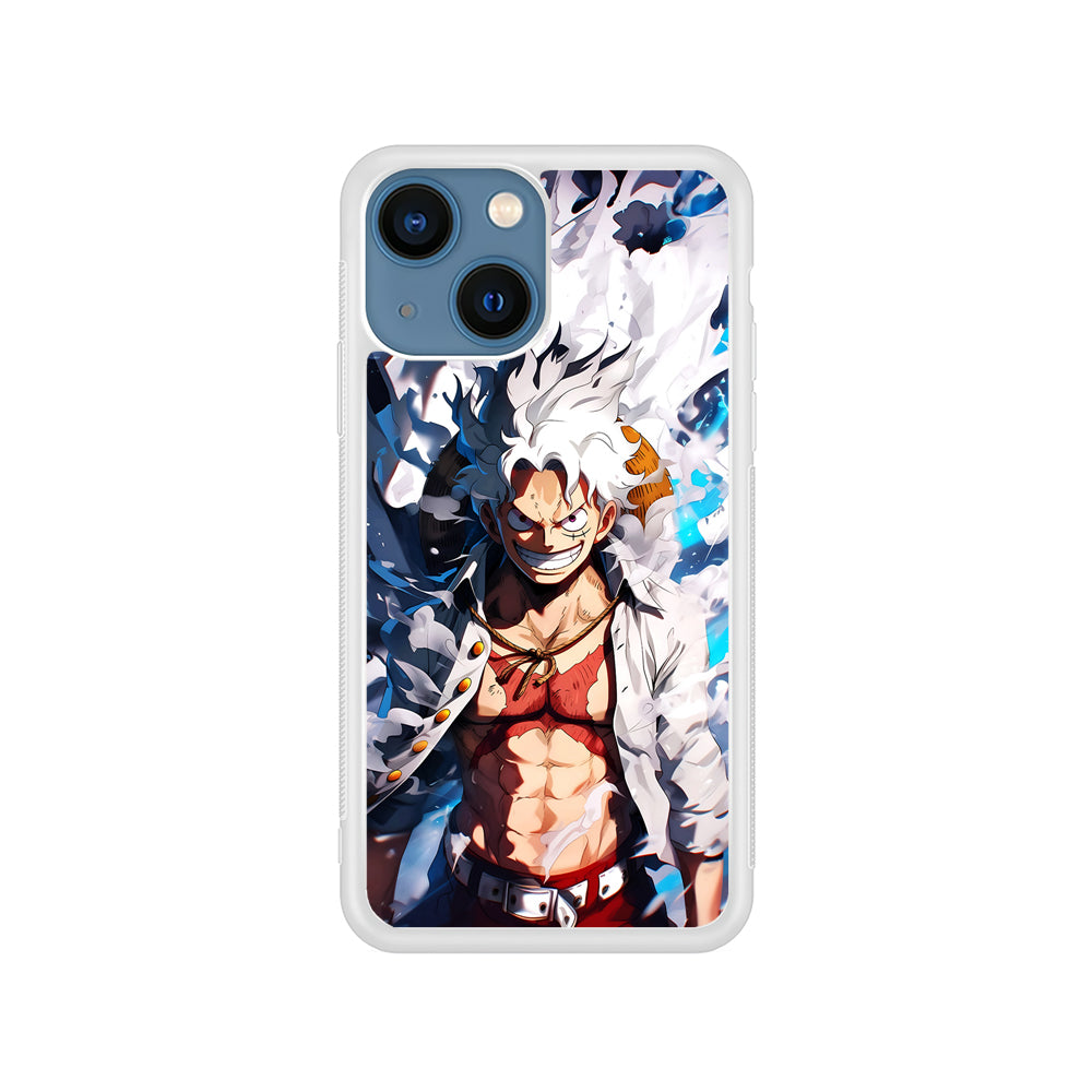 One Piece Luffy Sun God Nika iPhone 15 Plus Case