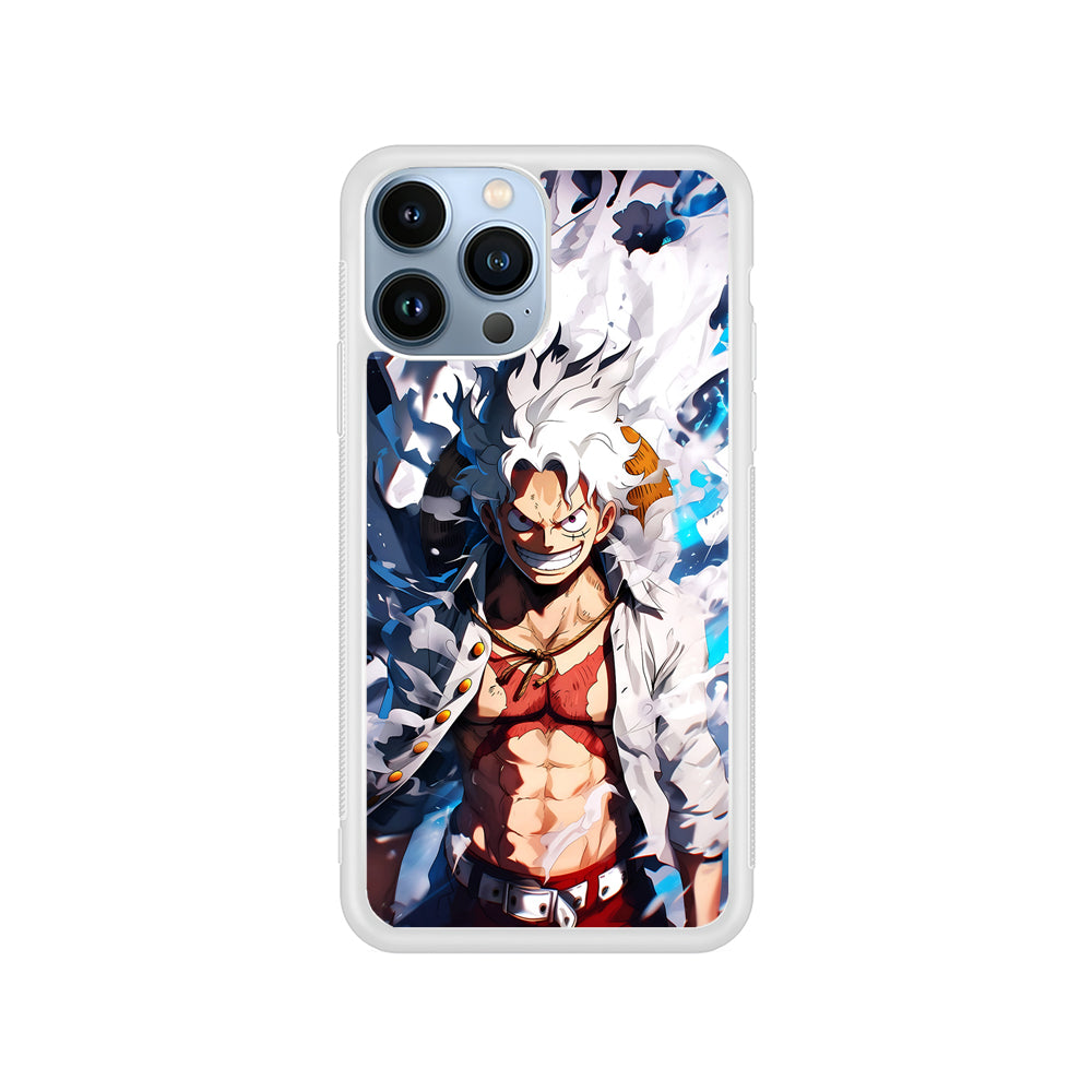 One Piece Luffy Sun God Nika iPhone 14 Pro Case