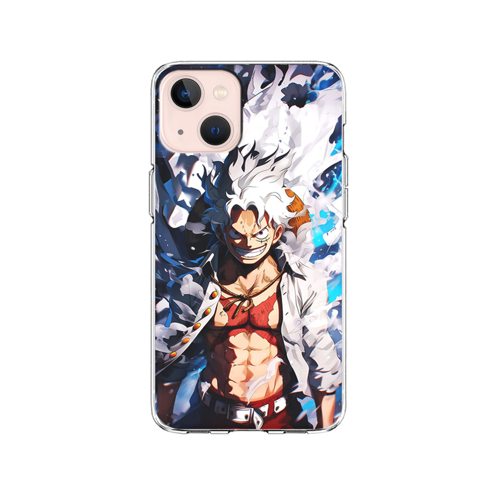 One Piece Luffy Sun God Nika iPhone 15 Plus Case