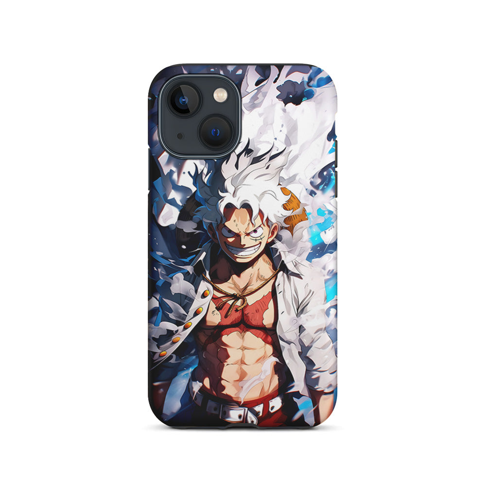 One Piece Luffy Sun God Nika iPhone 15 Plus Case