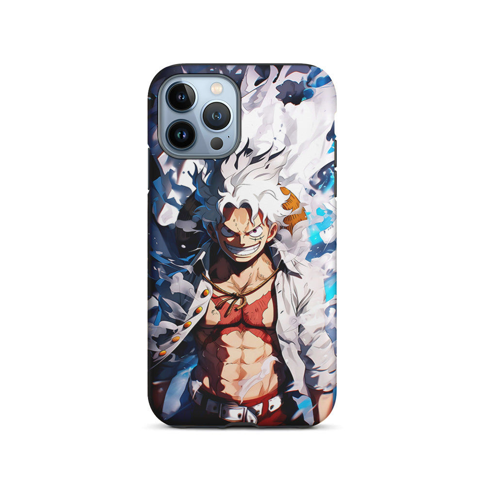 One Piece Luffy Sun God Nika iPhone 14 Pro Case