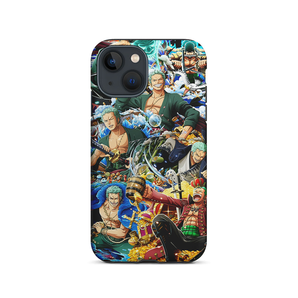 One Piece Roronoa Zoro Aesthetic iPhone 13 Mini Case