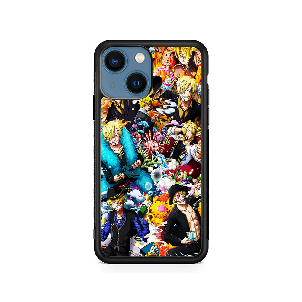 One Piece Sanji Aesthetic iPhone 13 Mini Case