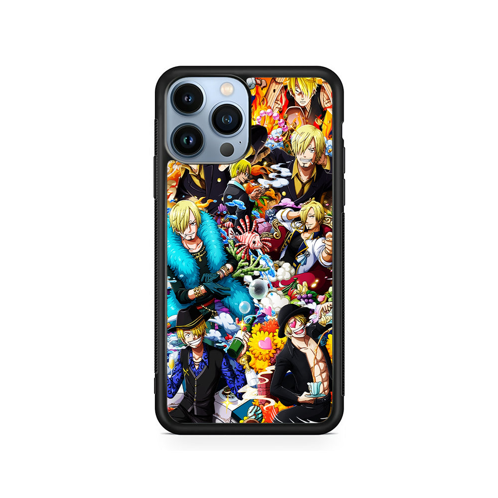 One Piece Sanji Aesthetic iPhone 14 Pro Case