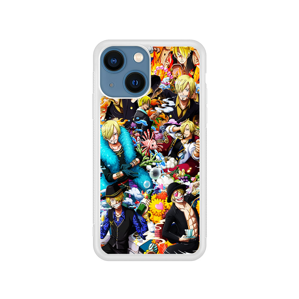 One Piece Sanji Aesthetic iPhone 13 Mini Case