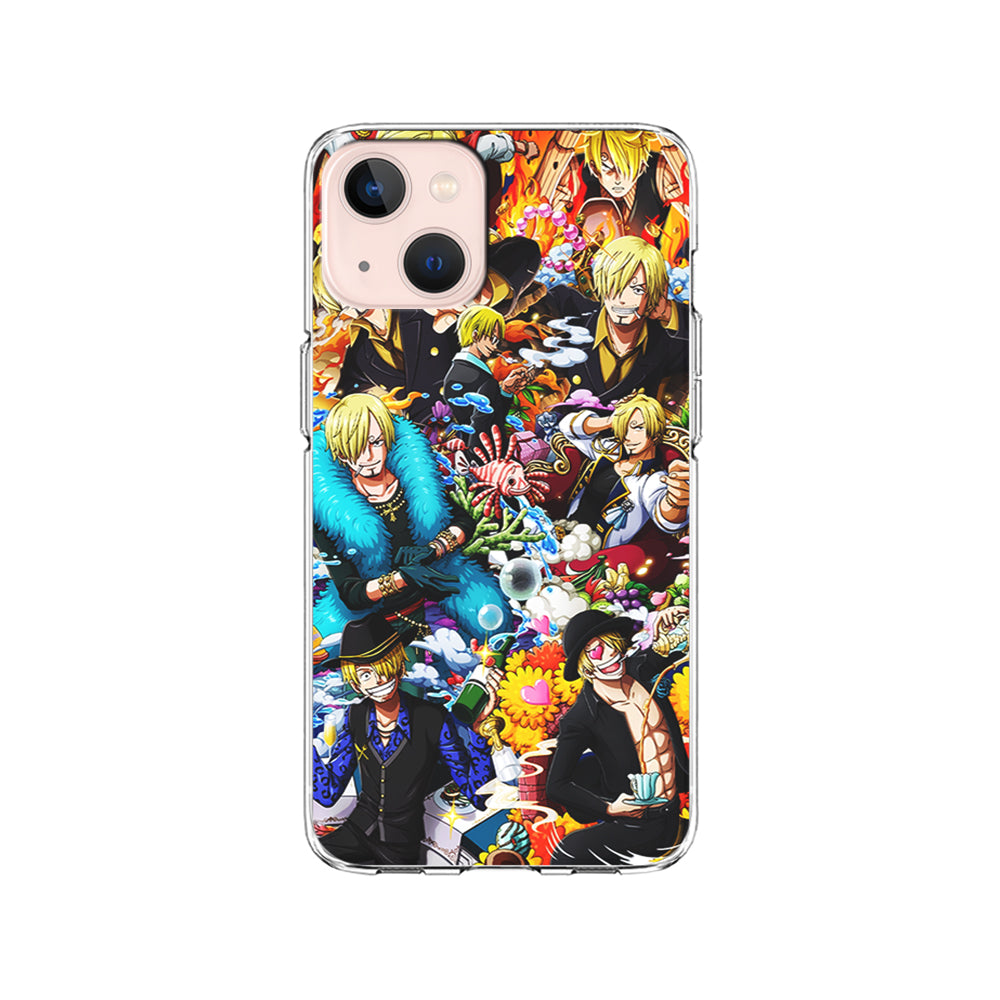 One Piece Sanji Aesthetic iPhone 13 Mini Case