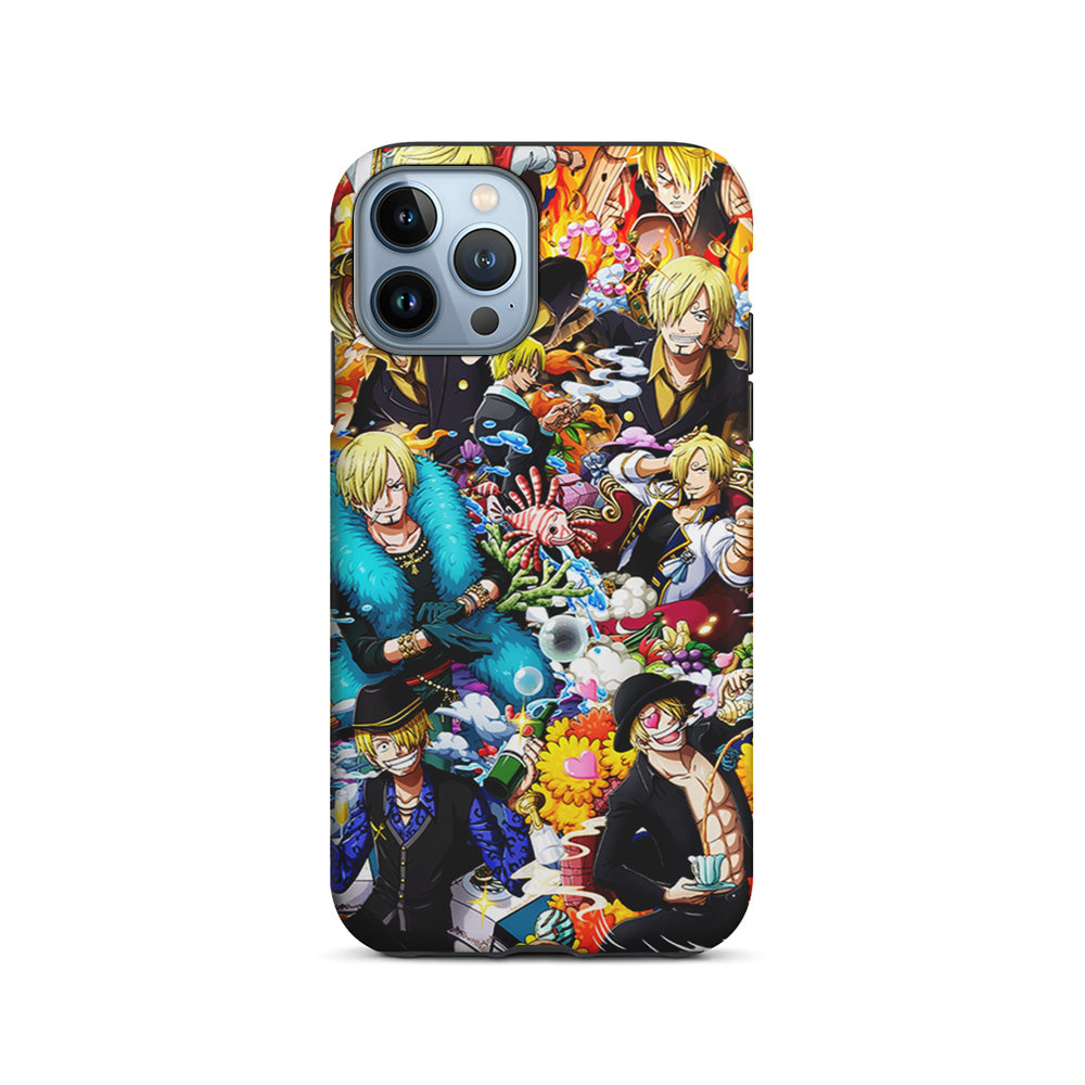 One Piece Sanji Aesthetic iPhone 14 Pro Case