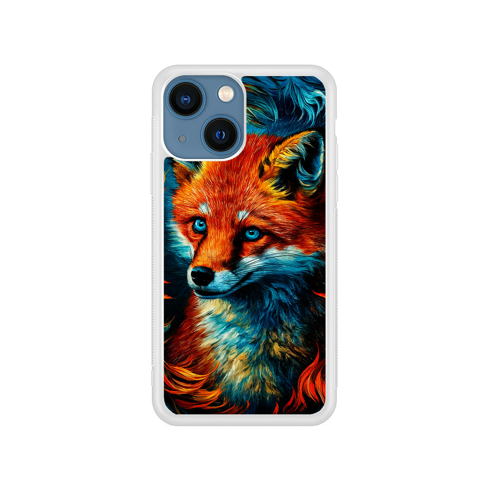 Painting Of A Fox iPhone 15 Plus Case