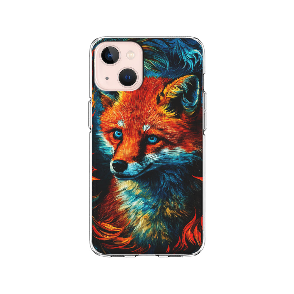 Painting Of A Fox iPhone 15 Plus Case