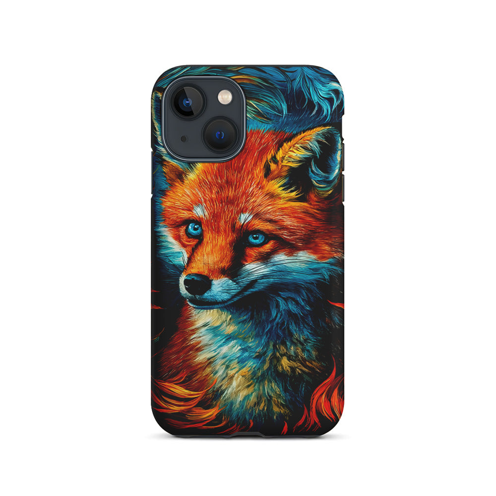 Painting Of A Fox iPhone 15 Plus Case