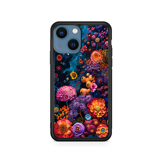 Painting of Flowers and Plants iPhone 13 Mini Case