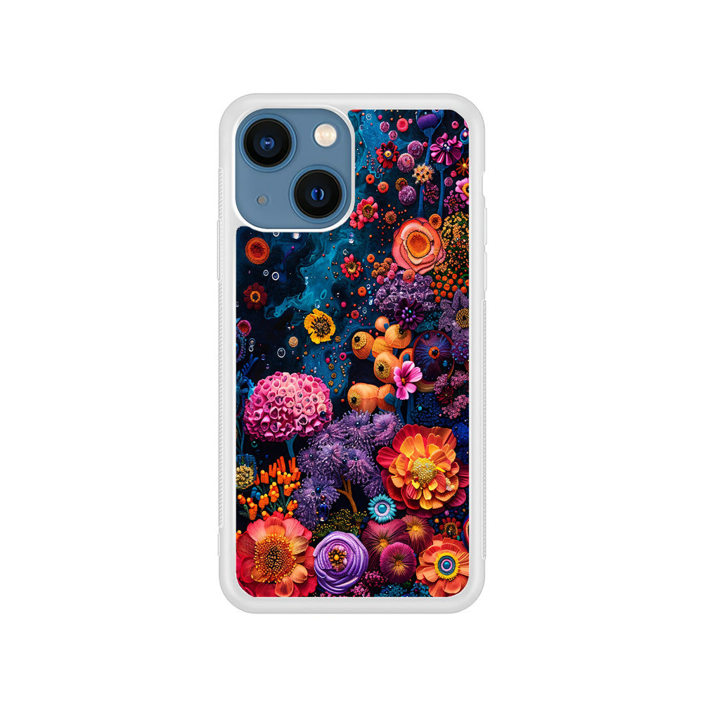 Painting of Flowers and Plants iPhone 13 Mini Case