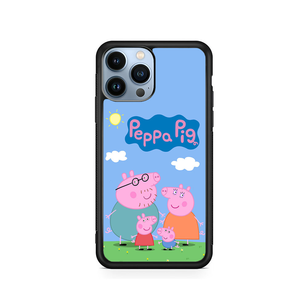 Peppa Pig Family iPhone 15 Pro Case