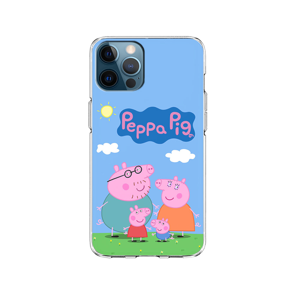 Peppa Pig Family iPhone 15 Pro Case