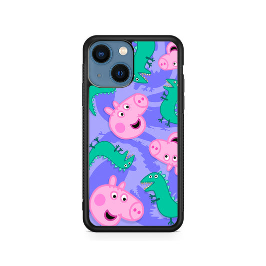 Peppa Pig Purple iPhone 13 Mini Case